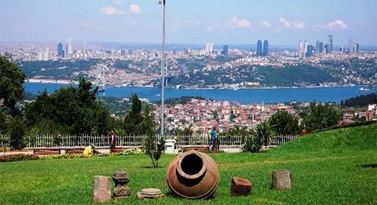 çamlıca tepesi deniz manzarası